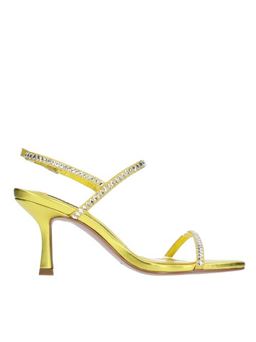 Sandali in tessuto e strass BIBI LOU | 742Z19VK KARINAGIALLO